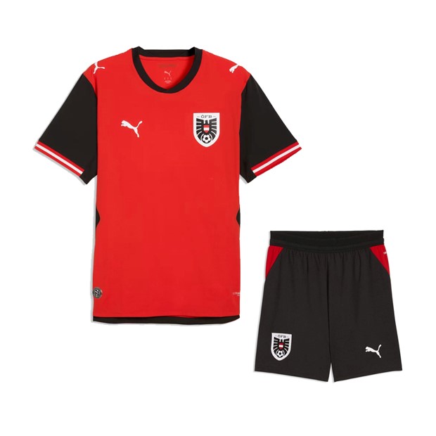 Camiseta Austria Primera Equipación Niño 2026